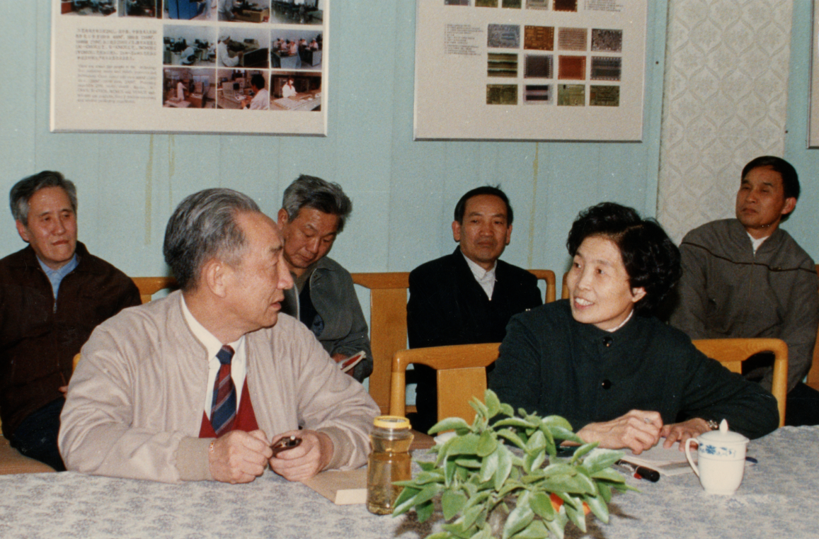 1993年3月，吳德馨先生向鄒家華副總理匯報(bào)工作