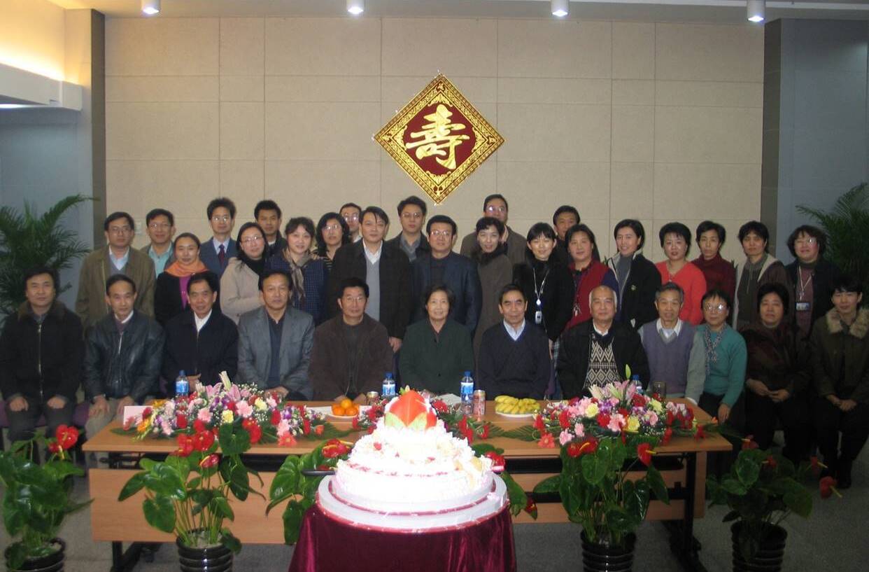 2006年12月，吳德馨先生70壽辰合影