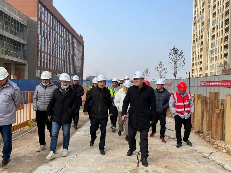 趙亮帶隊(duì)到岳陽(yáng)污水項(xiàng)目開(kāi)展歲末年初安全生產(chǎn)督導(dǎo)檢查