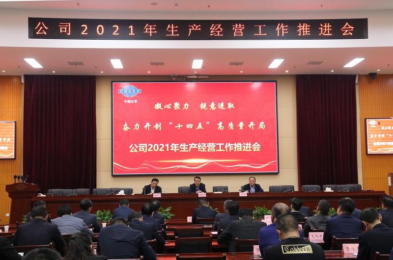 公司召開2021年生產經營工作推進會