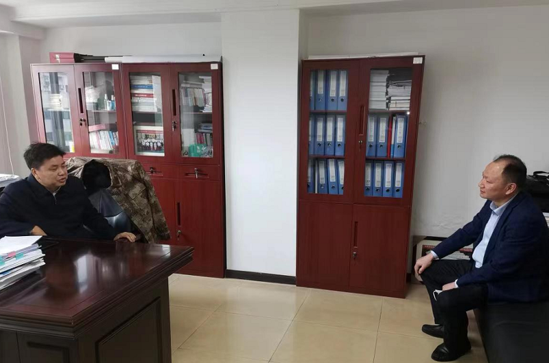 加快推進南區(qū)改造項目！周鴻拜訪岳陽樓區(qū)區(qū)委書記曾平原