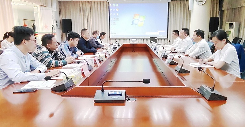 周耀華拜訪海口市龍華區區長王曉龍、美蘭區區長吳升嬌