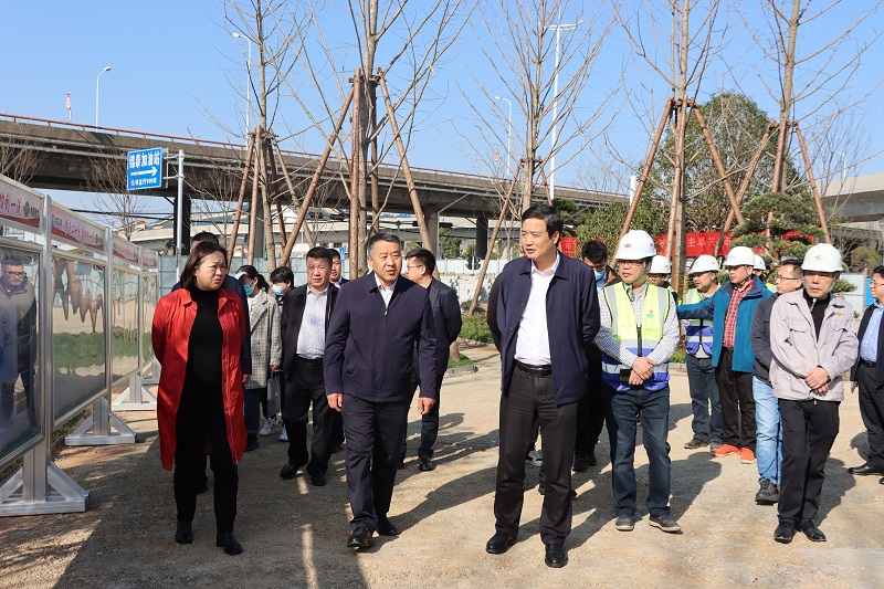 呼和浩特市人大常委會、湖南省財政廳、住建廳先后到岳陽污水治理項目調研